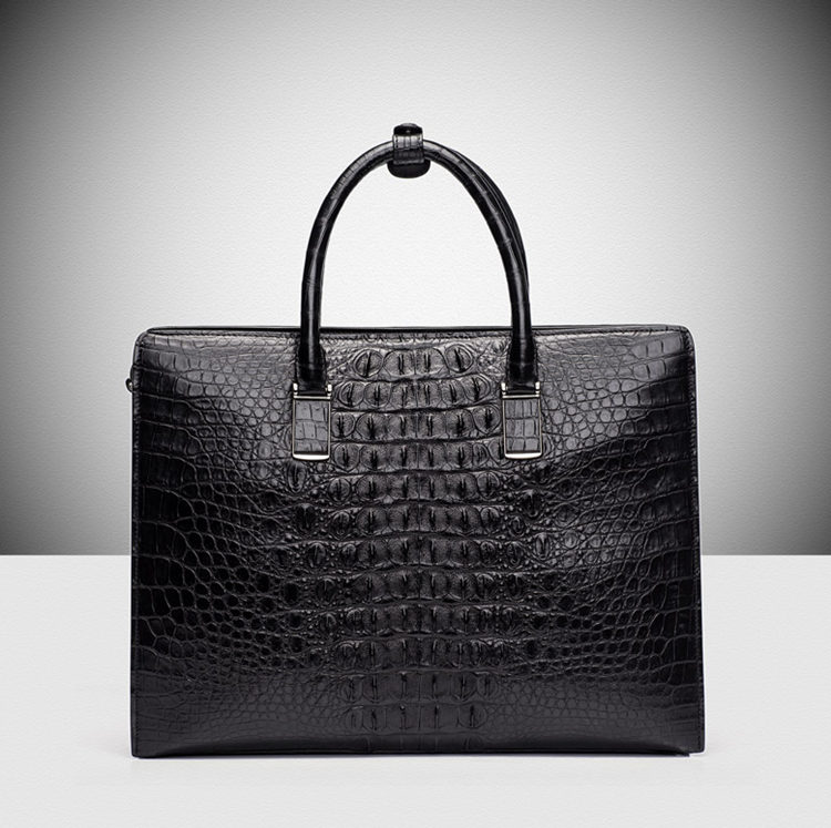 Genuine Alligator Skin Business Bag From BRUCEGAO