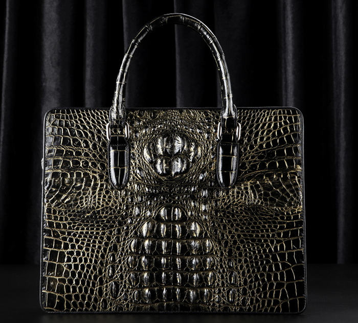 Crocodile Skin Attaches Bag