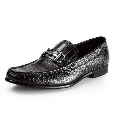 Mens Alligator Slip-On Loafer