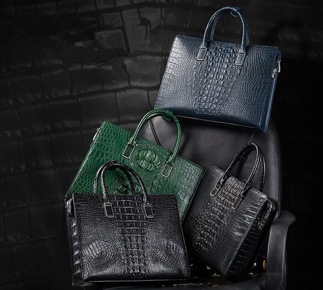 Crocodile Briefcase to Be Owned This Summer