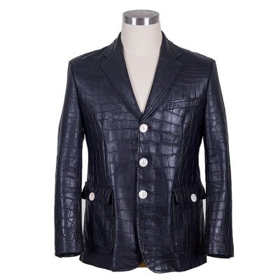 Genuine Alligator Skin Jacket