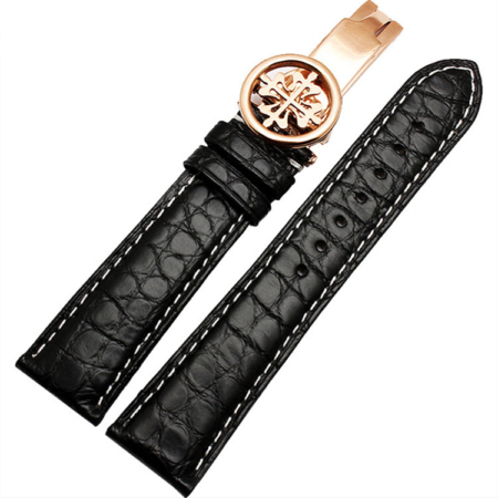 Handmade Genuine Alligator Leather Watch Band