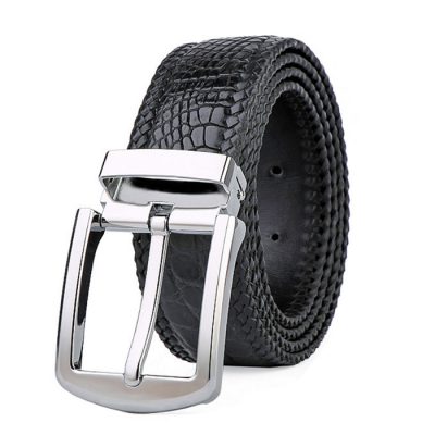 Handmade Genuine Crocodile Belt for Men