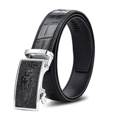 Luxury Automatic Buckle Crocodile Belt