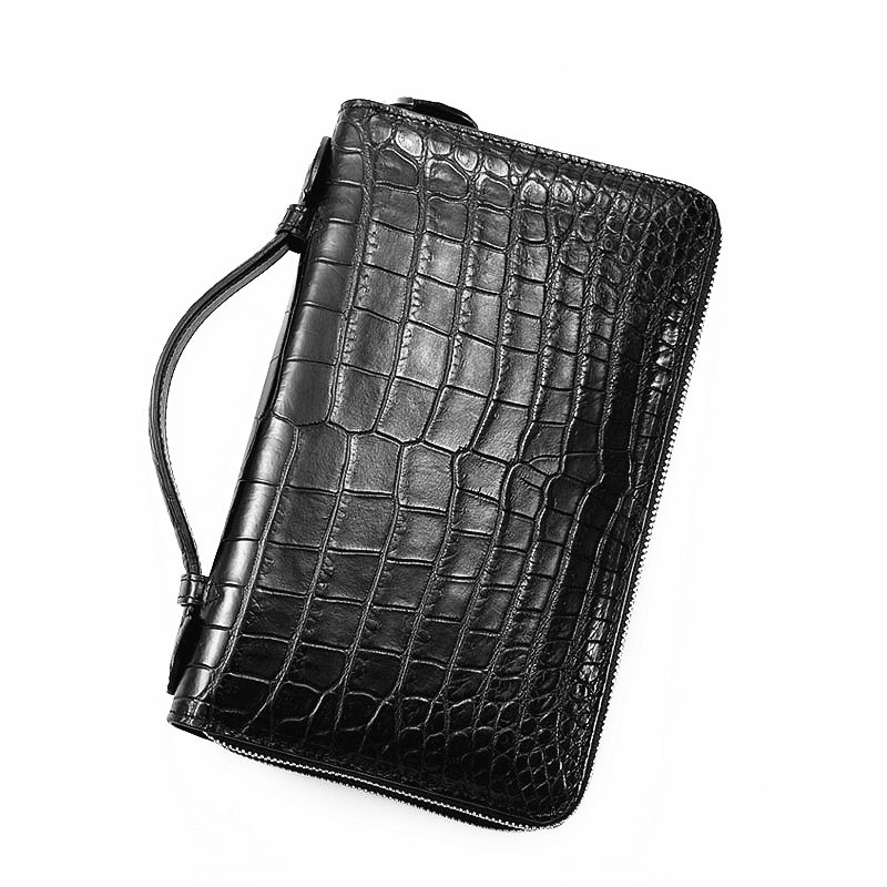 croc clutch bag