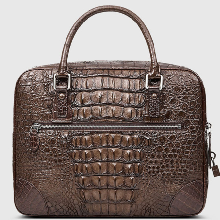 Crocodile & Alligator Leather Luggage Bag Business Trolley Travel Bag