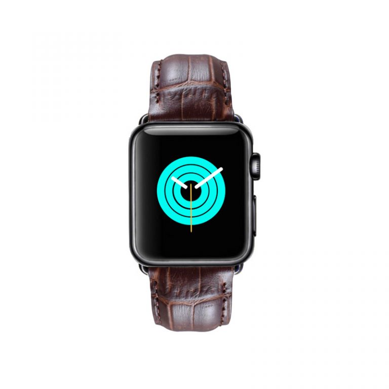 Hornfrog Purple Alligator Apple Watch Band main image 1