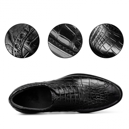 Alligator Leather Dress Shoes-Details