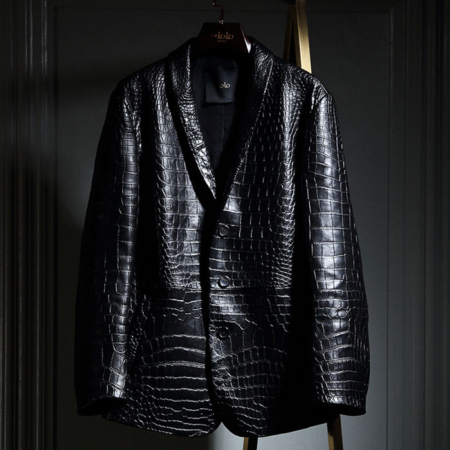 alligator and crocodile leather