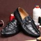Black Alligator Skin Shoes for sale