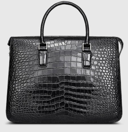 Luxury Alligator Bag, Luxury Alligator Business Briefcase for Men