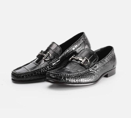 Mens Alligator Slip-On Loafer-Display