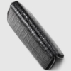 Classic Black Genuine Alligator Wallet-Details