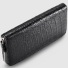 Classic Black Genuine Alligator Wallet-Top