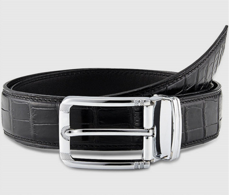 Classic & Fashion Genuine Alligator Belt - Buckle