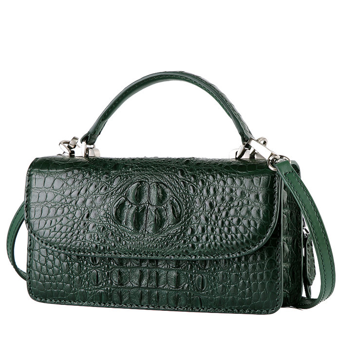 crocodile bag small