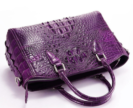 Crocodile Leather Designer Handbag-1