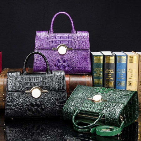 Crocodile Leather Handbags Shoulder Bags Satchel Bags