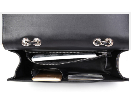 Crocodile Leather Purse, Crocodile Leather Clutch-Inside