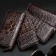 Crocodile skin can be used to make wallets
