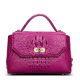 Designer Crocodile Leather Handbag