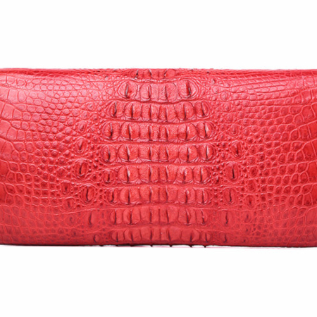 Evening Crocodile Purse, Crocodile Clutch Bag, Wrist Bag-Back