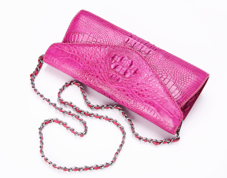 Evening Crocodile Purse, Crocodile handbag