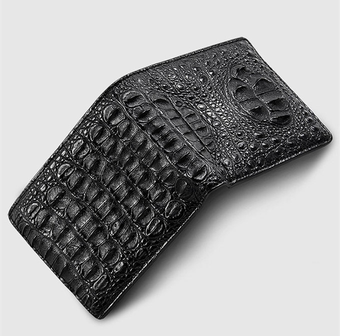 Genuine Crocodile Leather Wallet, Credit Card Holder, Men's Wallet Change  Purse - Shop BOVER Wallets - Pinkoi