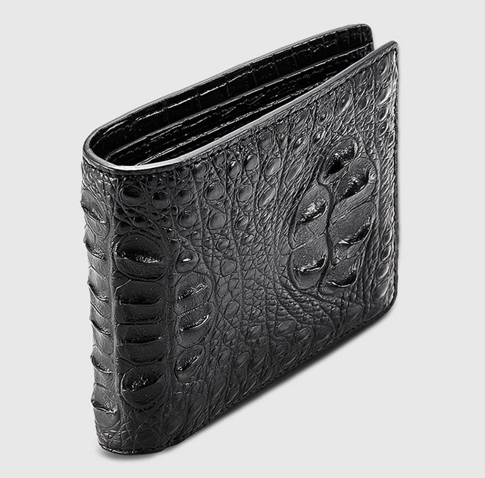 Genuine Crocodile Leather Wallet, Credit Card Holder, Men's Wallet Change  Purse - Shop BOVER Wallets - Pinkoi