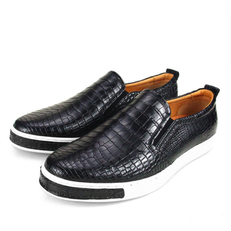 Fashion Genuine Alligator Leather Shoes-2