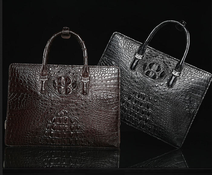 Genuine Crocodile Leather Bag from BRUCEGAO