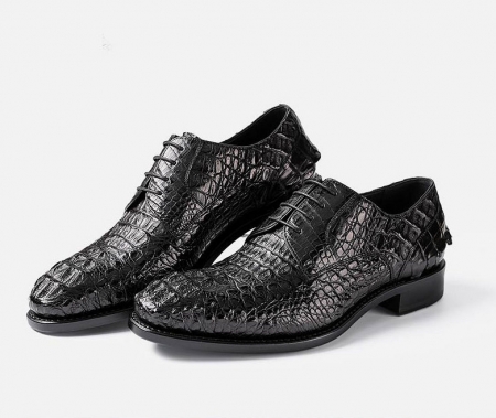 Genuine Crocodile Leather Dress Shoes-1
