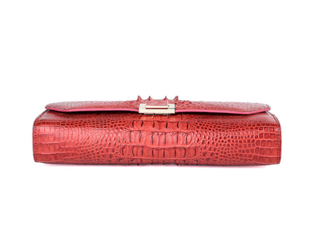 Genuine Crocodile Purse, Crocodile Clutch Bag-Bottom