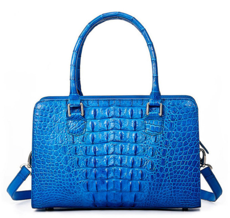 Ladies Crocodile Shoulder Bag, Crocodile Handbag-Back