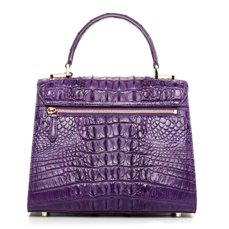 Ladies Evening Crocodile Handbag-Back