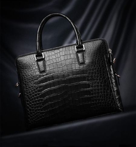 Luxury Alligator Laptop Bag for Men