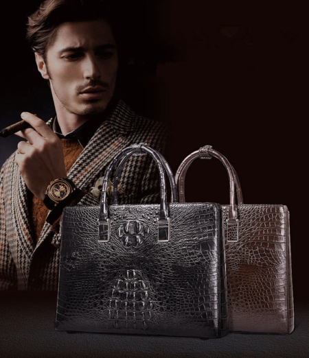 Luxury Crocodile Briefcases, Crocodile Business Bags