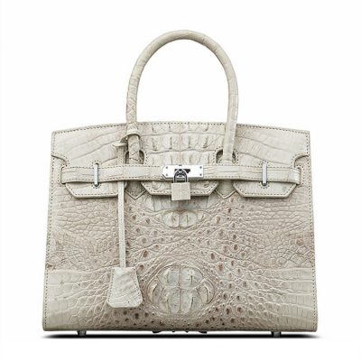 albino alligator purse