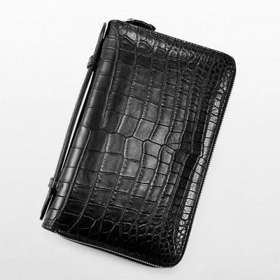Men’s Alligator Clutch Bag, Large Alligator Wallet
