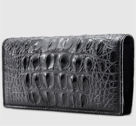 Mens Genuine Crocodile Wallet-Right