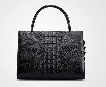 Professional Genuine Crocodile Handbag-Back