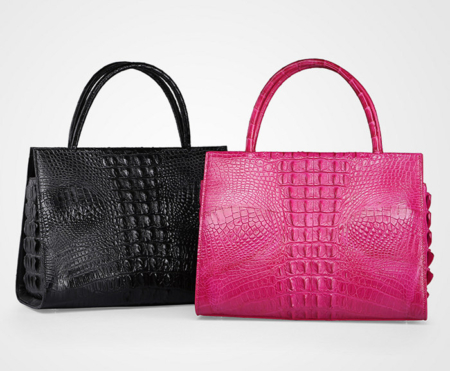 Professional Genuine Crocodile Handbag-Exhibition