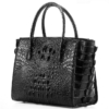 Stylish Crocodile Handbag, Crocodile Tote-Side