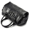 Stylish Crocodile Skin Barrel Bag-1
