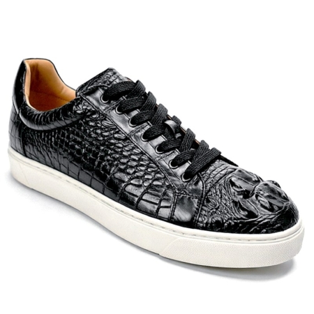 Stylish Genuine Crocodile Leather Shoes