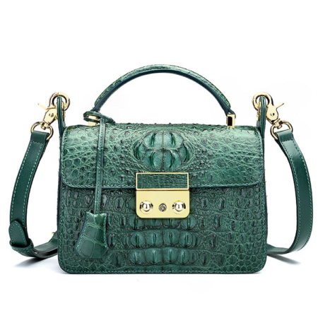 Timeless Crocodile Leather Handbag