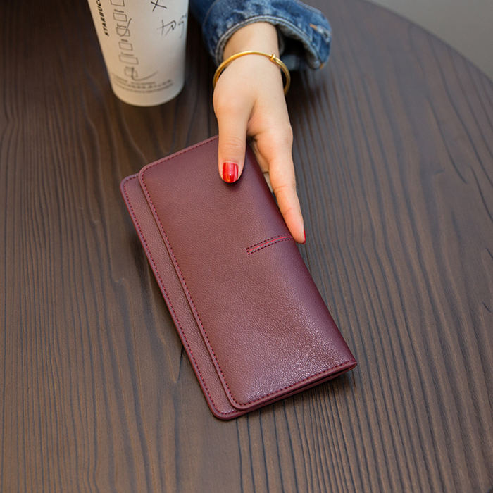 BRUCEGAO Leather Wallet