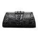 Banquet Crocodile Leather Purse, Evening Crocodile Shoulder Bag, Crossbody Bag