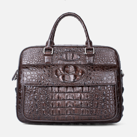 Classic Crocodile Briefcase, Crocodile Shoulder Bag