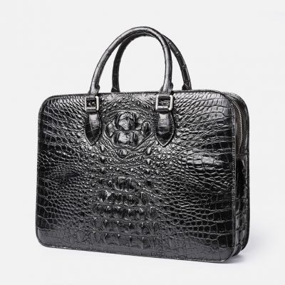 Luxury Crocodile Business Bag for Men